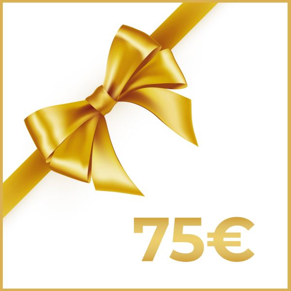 Geschenkgutschein 75 Euro