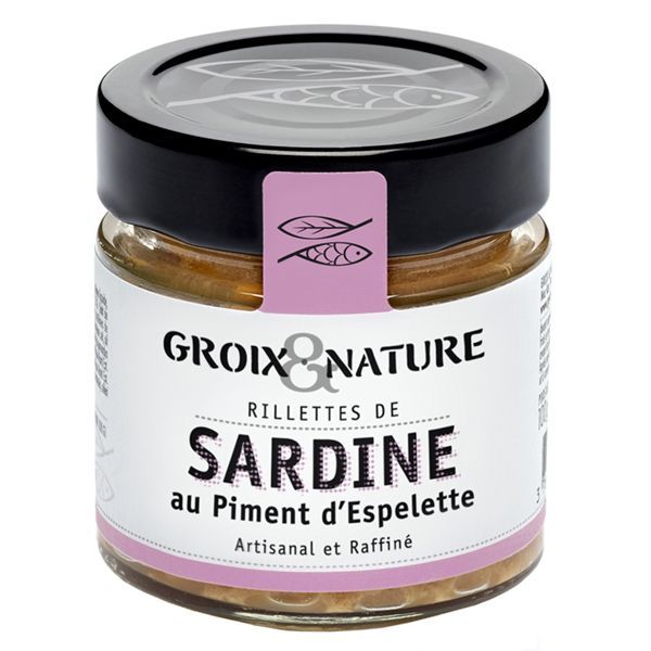 Sardinen Rillette mit Piment d'Espelette