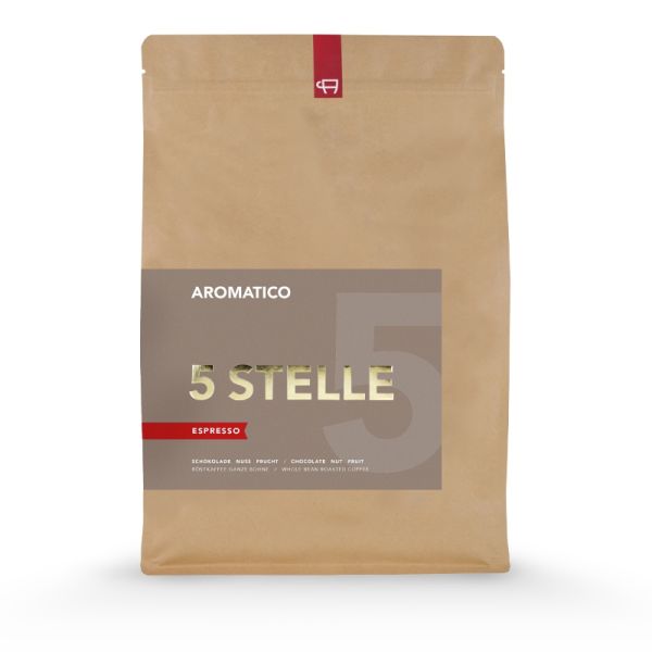 Aromatico Espresso 5 Stelle Superiore Kaffee ganze Bohnen