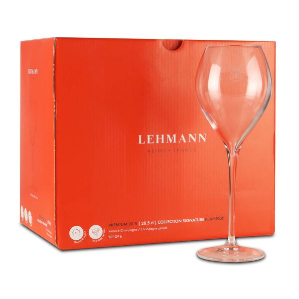 Champagner-Glas Tulpe 28,5 cl - 6er Set