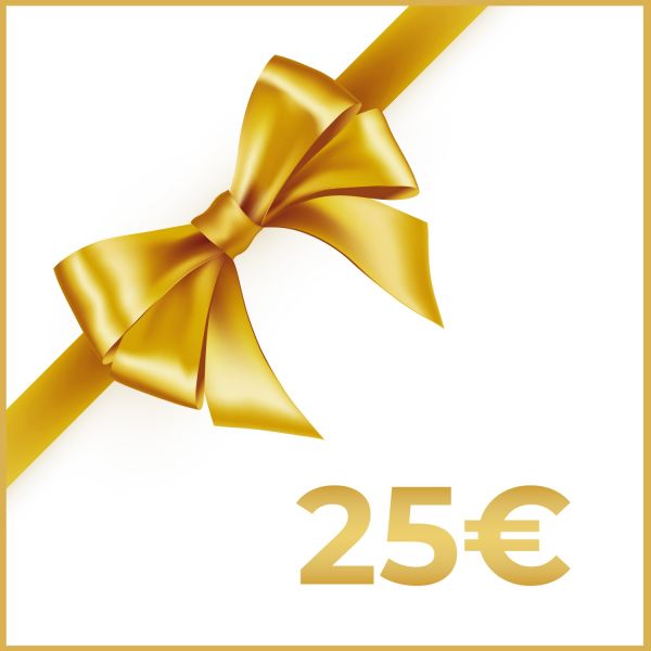 Geschenkgutschein 25 Euro