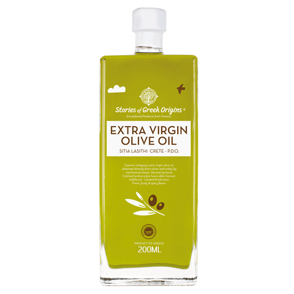 Olivenöl Premium EVOO Sitia Lasithi Crete P.D.O. Luxusflasche