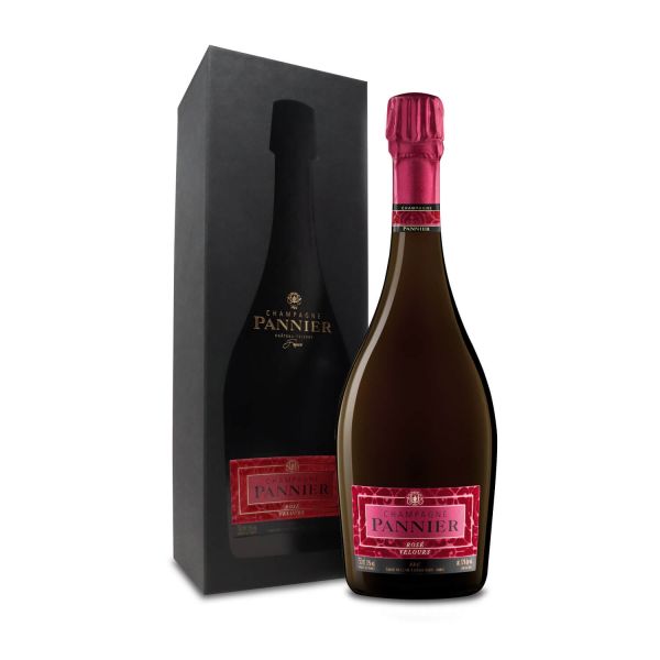 Rosé Velours Champagner mit Geschenkbox
