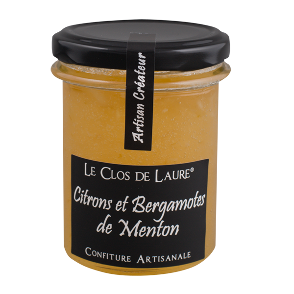 Zitronenmarmelade und Bergamotte von der Côte d'Azur