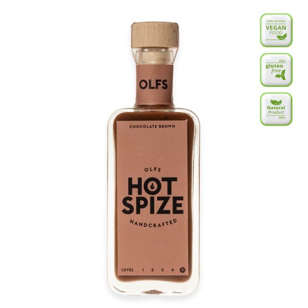Olfs Hot Spize Sauce Chocolate Brown