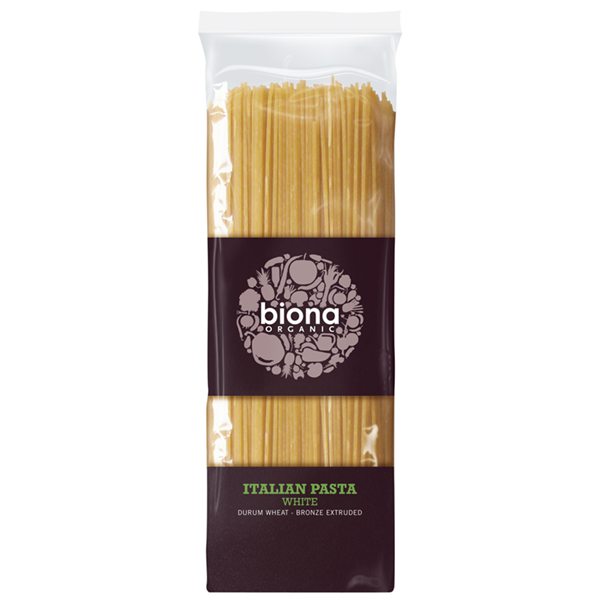 Weiße Spaghetti Bronze extrudiert BIO